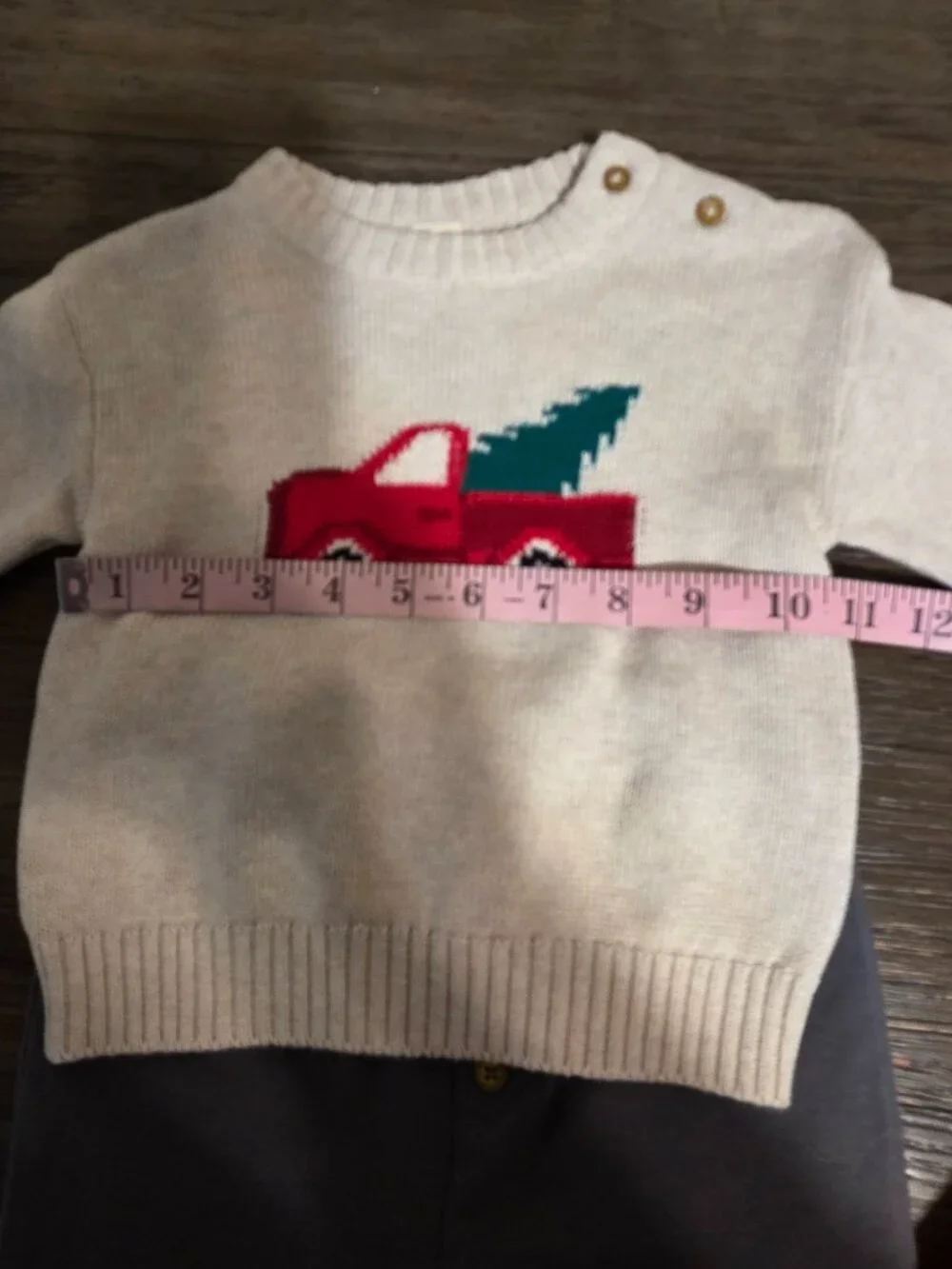Tucker + Tate Baby Christmas Truck Sweater Pants Set NWT 18M Holiday